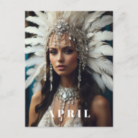 *~ Vrouwen AP53 APRIL Boho VERJAARDAG DIAMANTEN