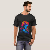 Vrouwen Aphrodite Greek V nek T-shirt (Voorkant volledig)