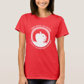 Vrouwen Apple T-shirt rood (Voorkant)