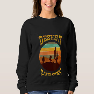 Vrouwen Arizona Sunset Desert Gypsy Living Trui