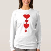 Vrouwen Ash Valentijns's T-shirt met lange mouwen (Voorkant)