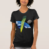 Vrouwen asteroïde aarde shirt (Voorkant)