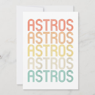 Vrouwen Astros  Kaart