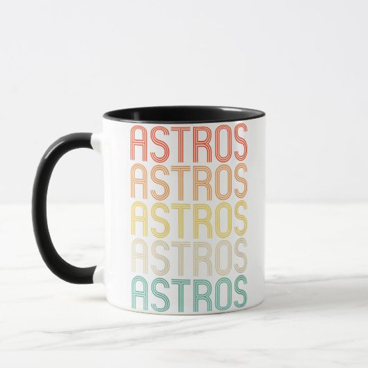 Vrouwen Astros  Mok (Links)