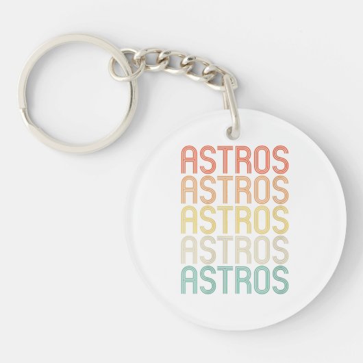 Vrouwen Astros  Sleutelhanger (Voorkant)