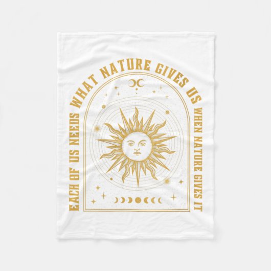 Vrouwen Aurelius Stoïcijnse filosofie Latijn Quote Fleece Deken (Voorkant)