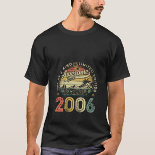 Vrouwen Awesome sinds december 2006 19 Jaar Oud 19 T-shirt