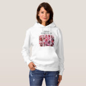 Vrouwen Basic Hooded Sweatshirt Gepassioneerd (Voorkant volledig)