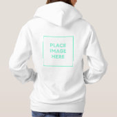 Vrouwen Basic Hooded Sweatshirt - Terug - Souvenir (Achterkant)
