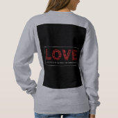 Vrouwen Basic Sweatshirt - Klassiek Comfort & Vers (Achterkant)