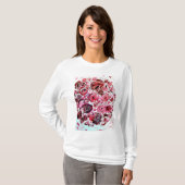 Vrouwen Basic T-shirt met lange mouwen Gepassionee (Voorkant volledig)