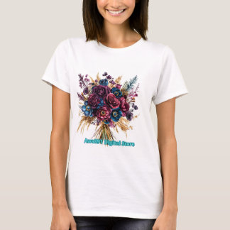 Vrouwen Basic T-shirt Monogrammed