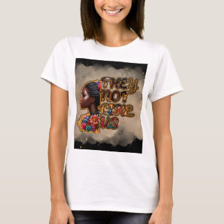 Vrouwen basic T-shirt - Ze houden niet van ons