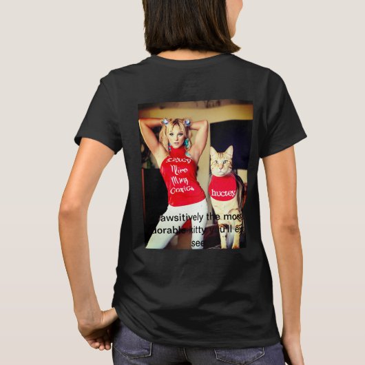Vrouwen Basic T-Shirts in de VS (Achterkant)