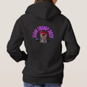 Vrouwen Basic Team Trump Hooded Sweatshirt (Achterkant)