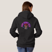 Vrouwen Basic Team Trump Hooded Sweatshirt (Achterkant volledig)