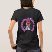 Vrouwen Basic Trump T-shirt (Achterkant)