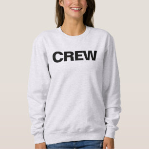 Vrouwen Basis Ash Gray Sweatshirts Bemanningslid Trui