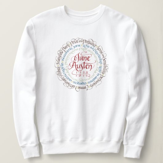Vrouwen basisch Sweatshirt - Jane Austen Adaptatio (Design voorkant)