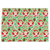 Vrouwen Basketbal Kerstvakantie Groot Cadeauzakje (Voorkant)