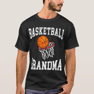 Vrouwen Basketbal Oma Basketbal Speler Oma T-shirt