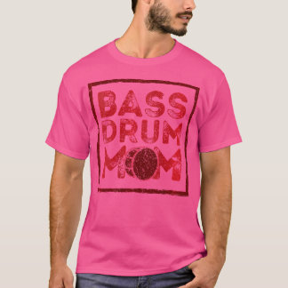 Vrouwen Bass Drum Mom Bass Drummer Percussionist M T-shirt