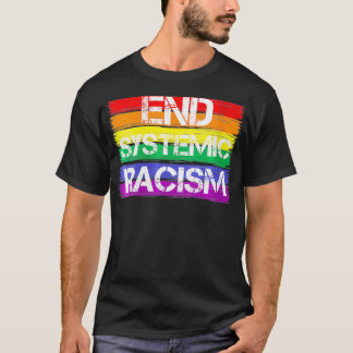 Vrouwen beëindigen systemisch racisme antiracismeb t-shirt