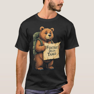 Vrouwen Beer Foxdraaft Deltas Tangos Funny Beer Fo T-shirt