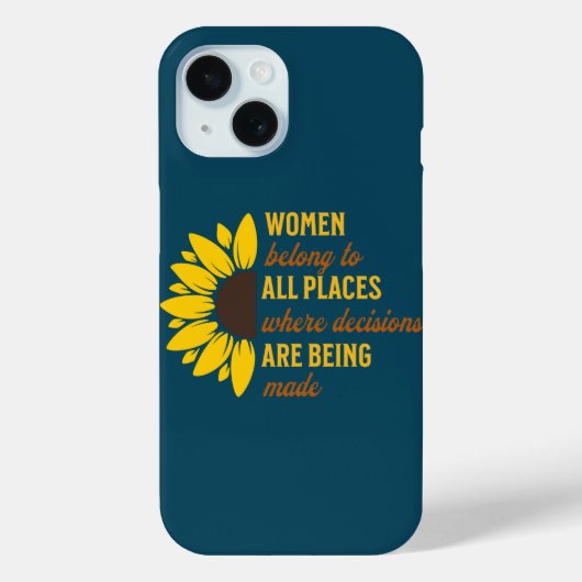 Vrouwen behoort tot alle plaatsen iPhone / iPad ca Case-Mate iPhone Case (Achterkant)