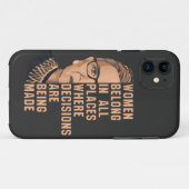 Vrouwen behoren tot alle plaatsen waar beslissinge Case-Mate iPhone case (Achterkant (horizontaal))