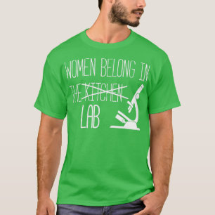 Vrouwen behoren tot de chemieleer van het Vrouw La T-shirt