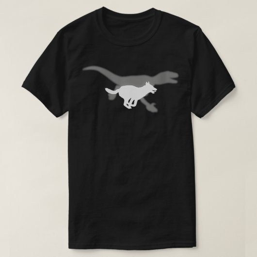Vrouwen Belgische Malinois Velociraptor Maliraptor T-shirt (Design voorkant)