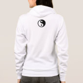 Vrouwen Bella + Canvas Full-Zip Hoodie KANJI / GOD (Achterkant)