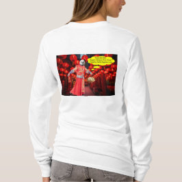 Vrouwen Bella t-shirt. Gelukkig Chinees Nieuwjaar. T-shirt