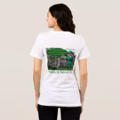 Vrouwen Bella t-shirt. Gelukkige St. Patrick's Day Tri-Blend Shirt (Achterkant volledig)