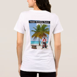 Vrouwen Bella t-shirt. Gelukkige Verjaardag Matey! Tri-Blend Shirt