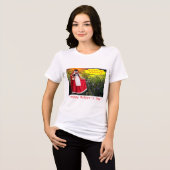 Vrouwen Bella t-shirt. Happy Moederdag. ragdollcat Tri-Blend Shirt (Voorkant volledig)