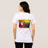 Vrouwen Bella t-shirt. Happy Moederdag. ragdollcat Tri-Blend Shirt (Achterkant volledig)
