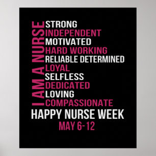Vrouwen ben ik een zuster Happy Zurse Week 6-12 me Poster