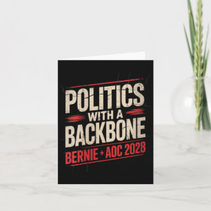 Vrouwen Bernie Sanders en AOC 2028 voor President Kaart