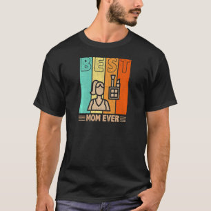 Vrouwen Best Makeup Artist Mam Oog Grafisch T-shirt