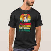 Vrouwen beste beagle pa ooit Vaderdag T-shirt (Voorkant)