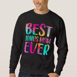 Vrouwen Beste bonus mam ooit kleurrijke Moederdag Trui
