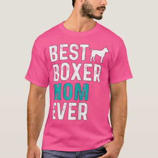 Vrouwen Beste Boxer Mama Ooit Grappige Huisdier Ei T-shirt
