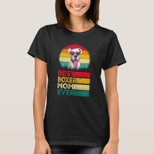 Vrouwen Beste Boxer Pap Ooster Vaderdag T-shirt