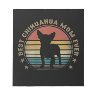 Vrouwen Beste Chihuahua Moeder Ever Grappige Moede Notitieblok