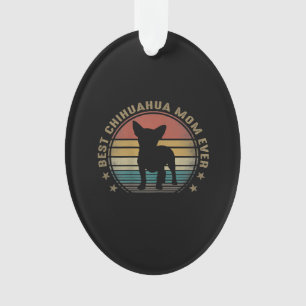 Vrouwen Beste Chihuahua Moeder Ever Grappige Moede Ornament
