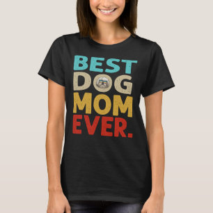 Vrouwen Beste Hond Moeder Ooit Shih Tzu Moederdag T-shirt