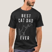 Vrouwen Beste Kat Pap Ooit Poot Vuistbult Meow Kat T-shirt (Voorkant)