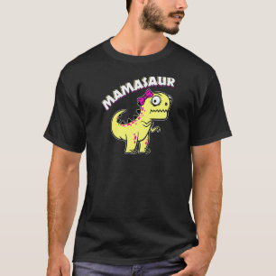 Vrouwen Beste moeder Moederdag Dinosaur T-shirt